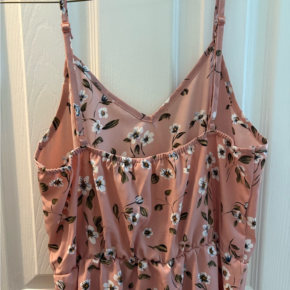 Floral Pink Sundress - Picture 2 of 4